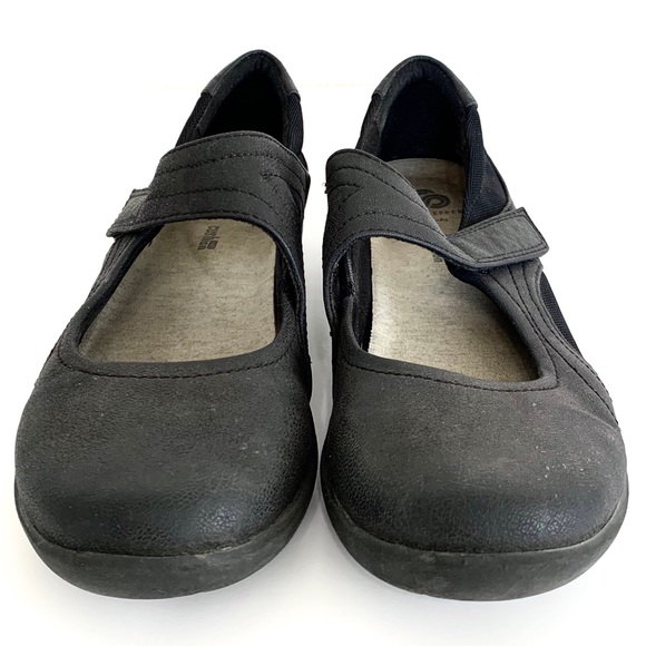 Chaussures Mary Jane En Cuir Noir FITS Theresia Biomechanik - Taille US 5.5 Femme - Occasion Très Bon État